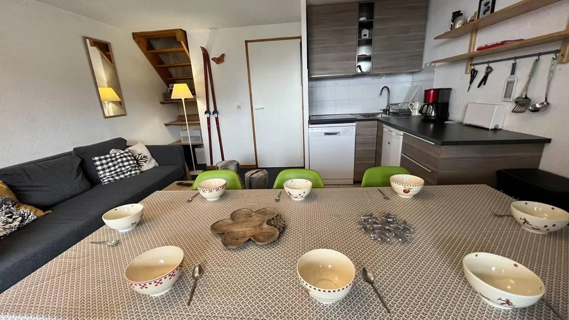 Landry Appartement Duplex 45M², 3 Pieces, 8 Pers, Balcon, Pres Des Pistes, Animaux Admis - Fr-1-757-117 0*,  צרפת